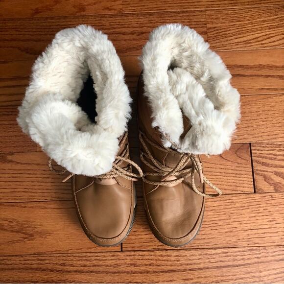 The North Face Sierra Luxe Waterproof Almond Butter/Falcon Brown Women’s Size 8 - Picture 11 of 12